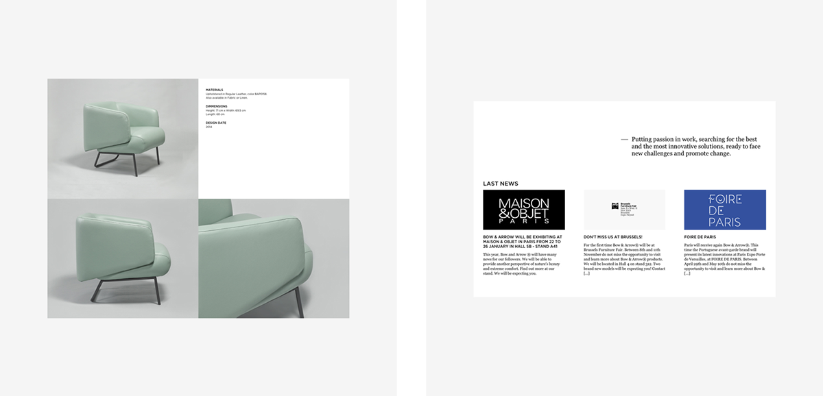 upholstery design porto Portugal colors online Web Website clean graphic editorial print Layout light UI