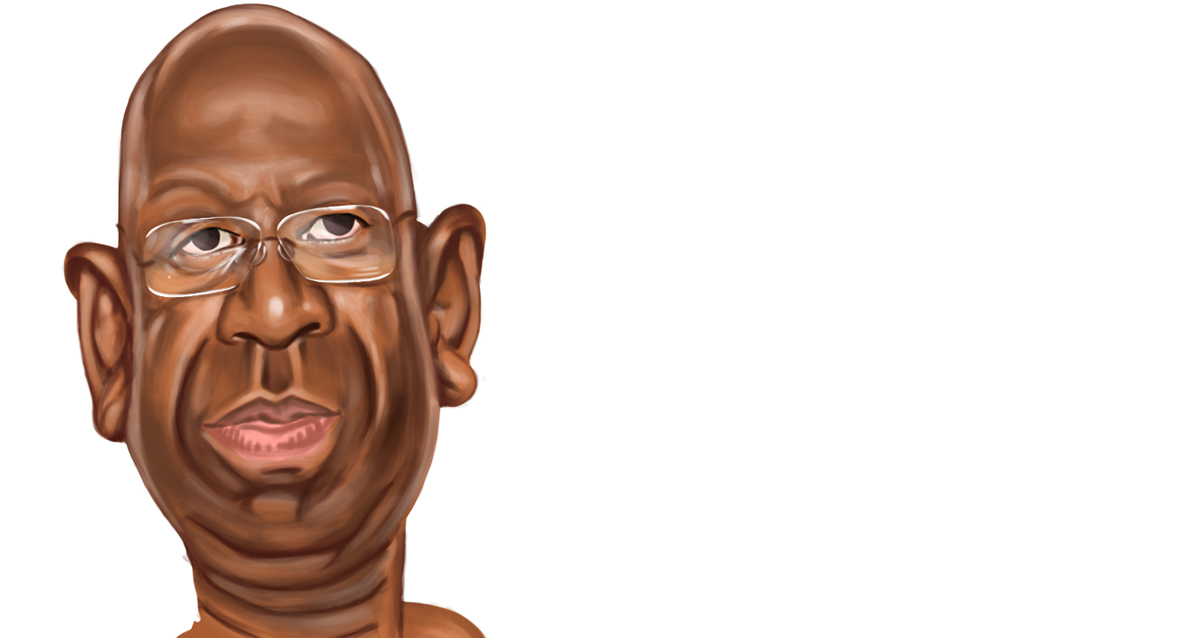 caricature   digital painting photoshop portrait Wacom Bamboo kenya