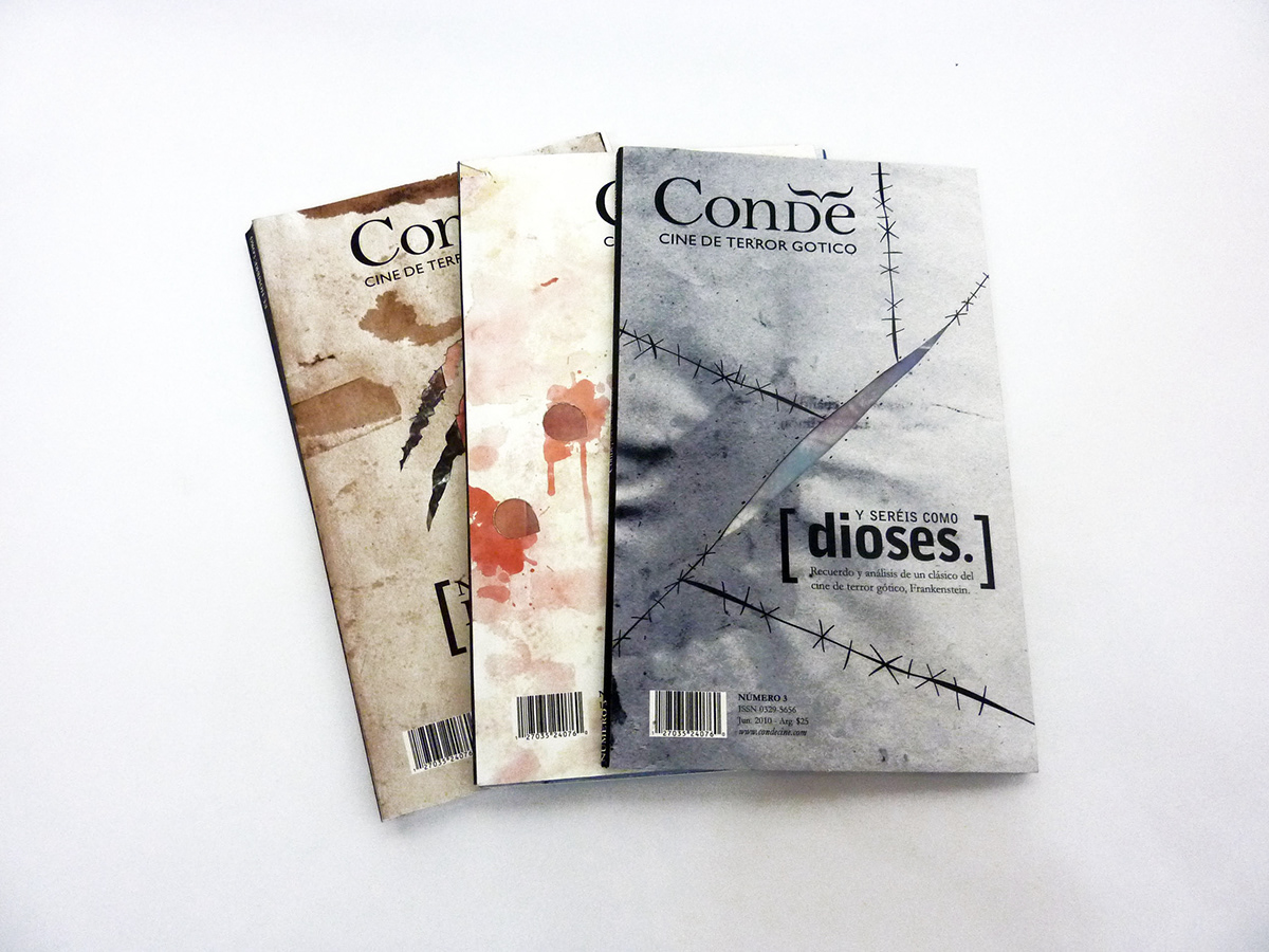 conde dracula count magazine revista diseño doodles