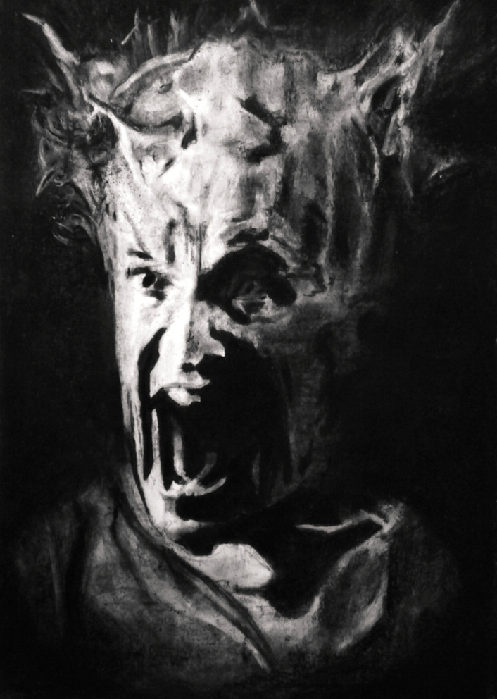 charcoal Drawing  portrait
