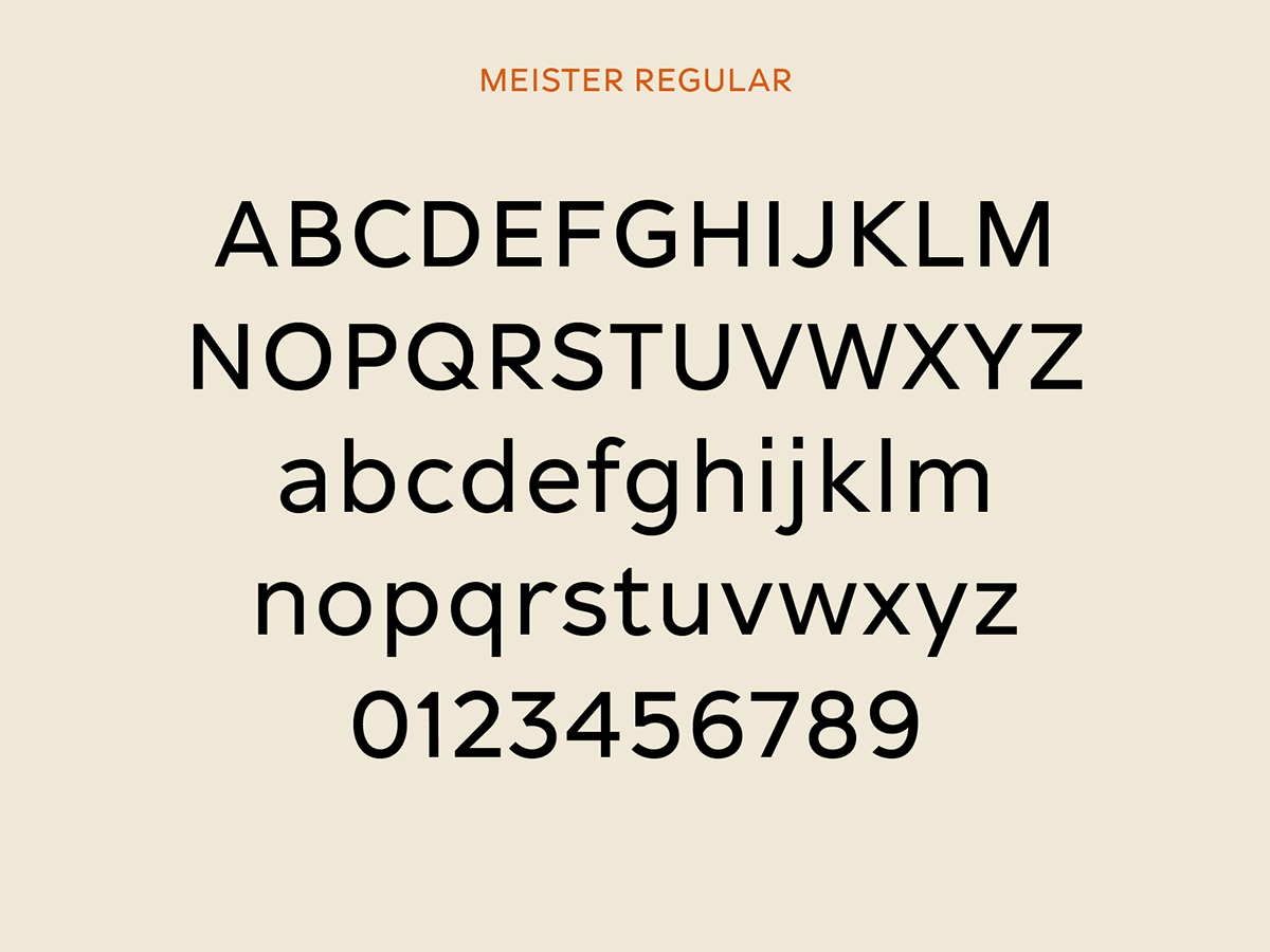 Jagermeister meister Typeface Custom branding  typography  