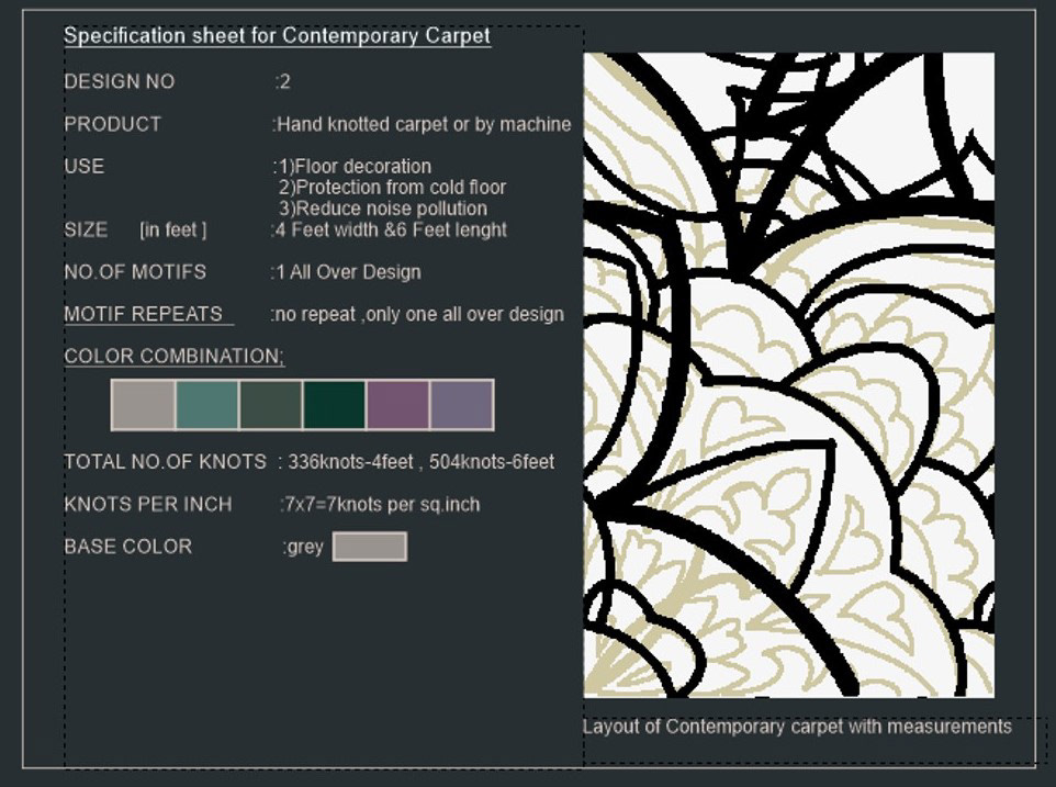cad carpet cotemporary designs digital illustrating Project software tradtional