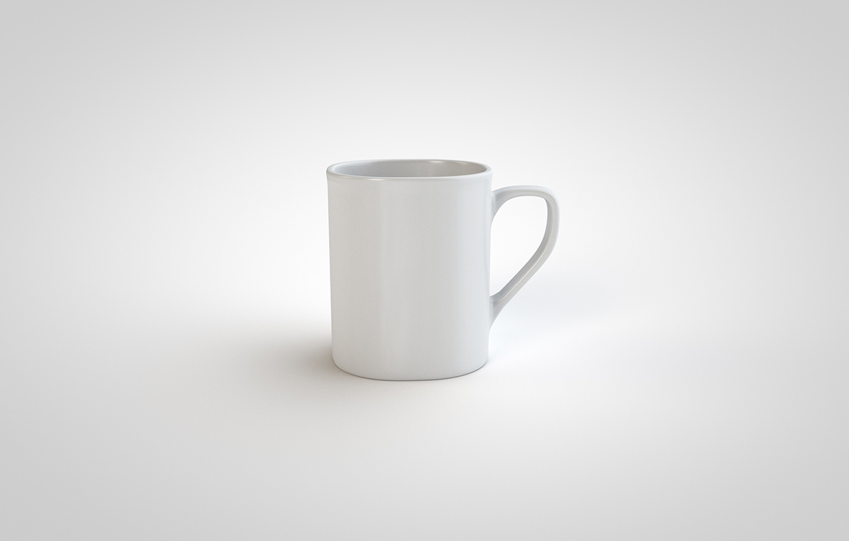 free psd Mockup photoshop Coffee Mug  Classic