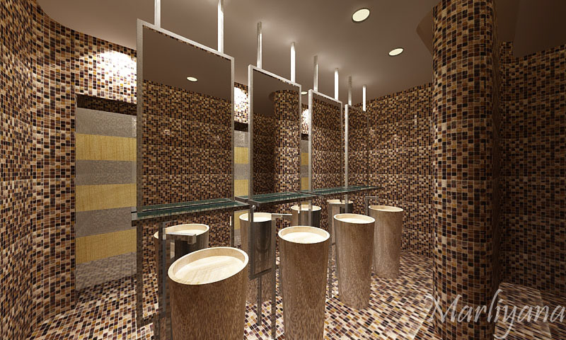 3D visual Office cafe bar bedroom Restroom practical internship student project malaysia kuala lumpur