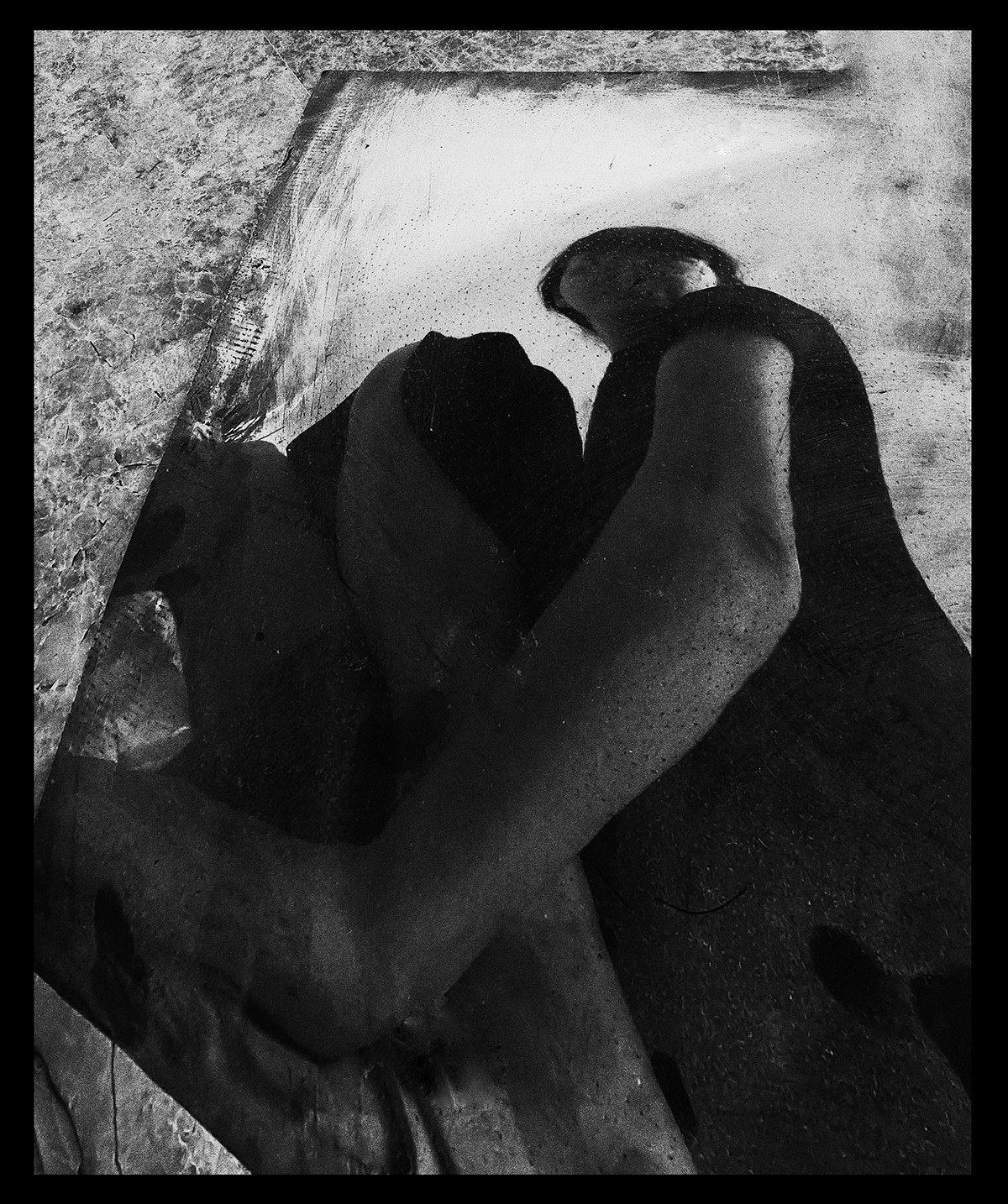 Digital Art  fine art Photography  portrait black and white noir Render retouching 