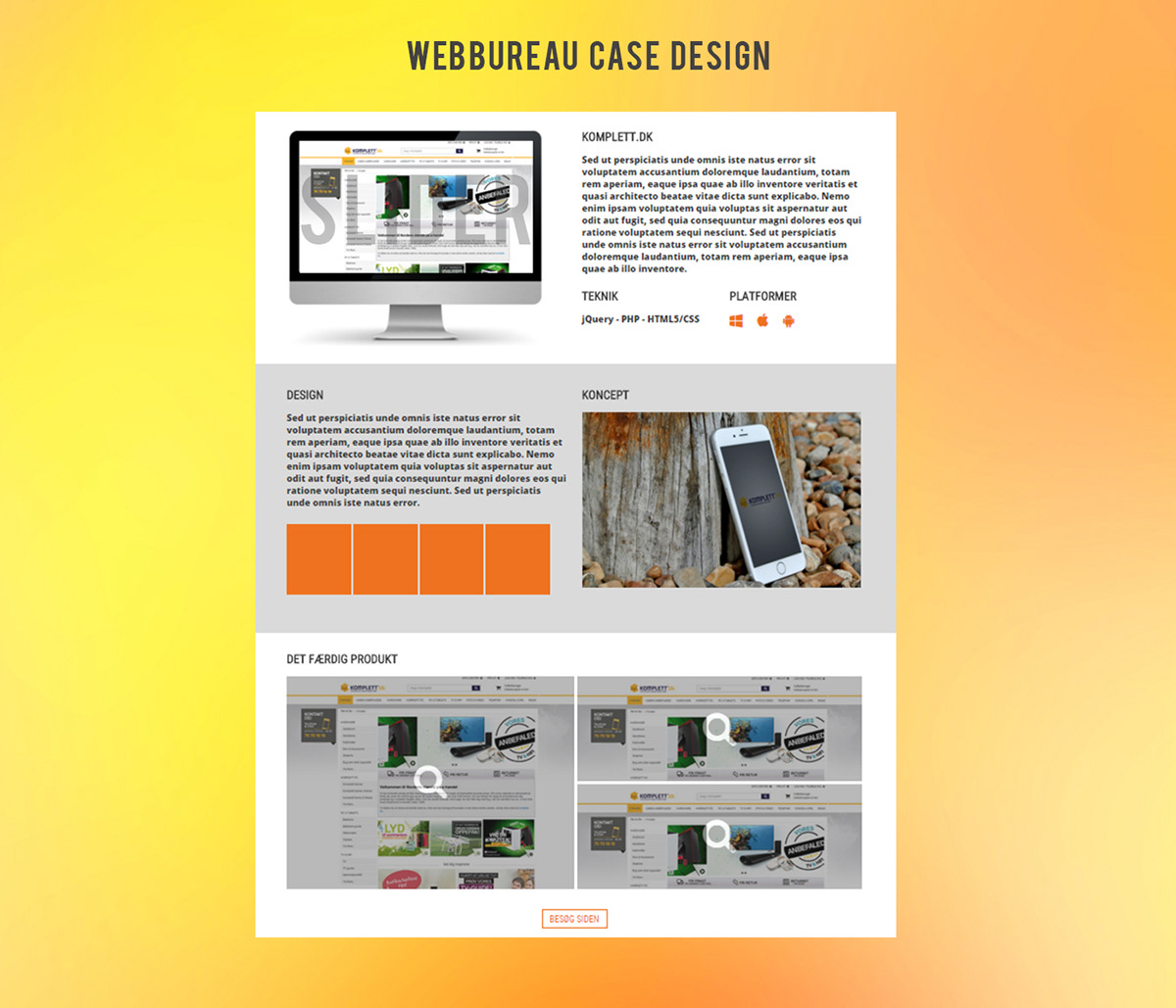 case Webdesign
