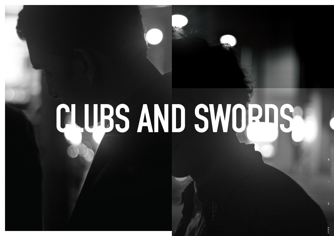 clubs and Swords sleeping no more din black White luke 22