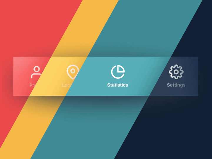 25+ Animated Tab Bar Designs for Inspiration on Behance