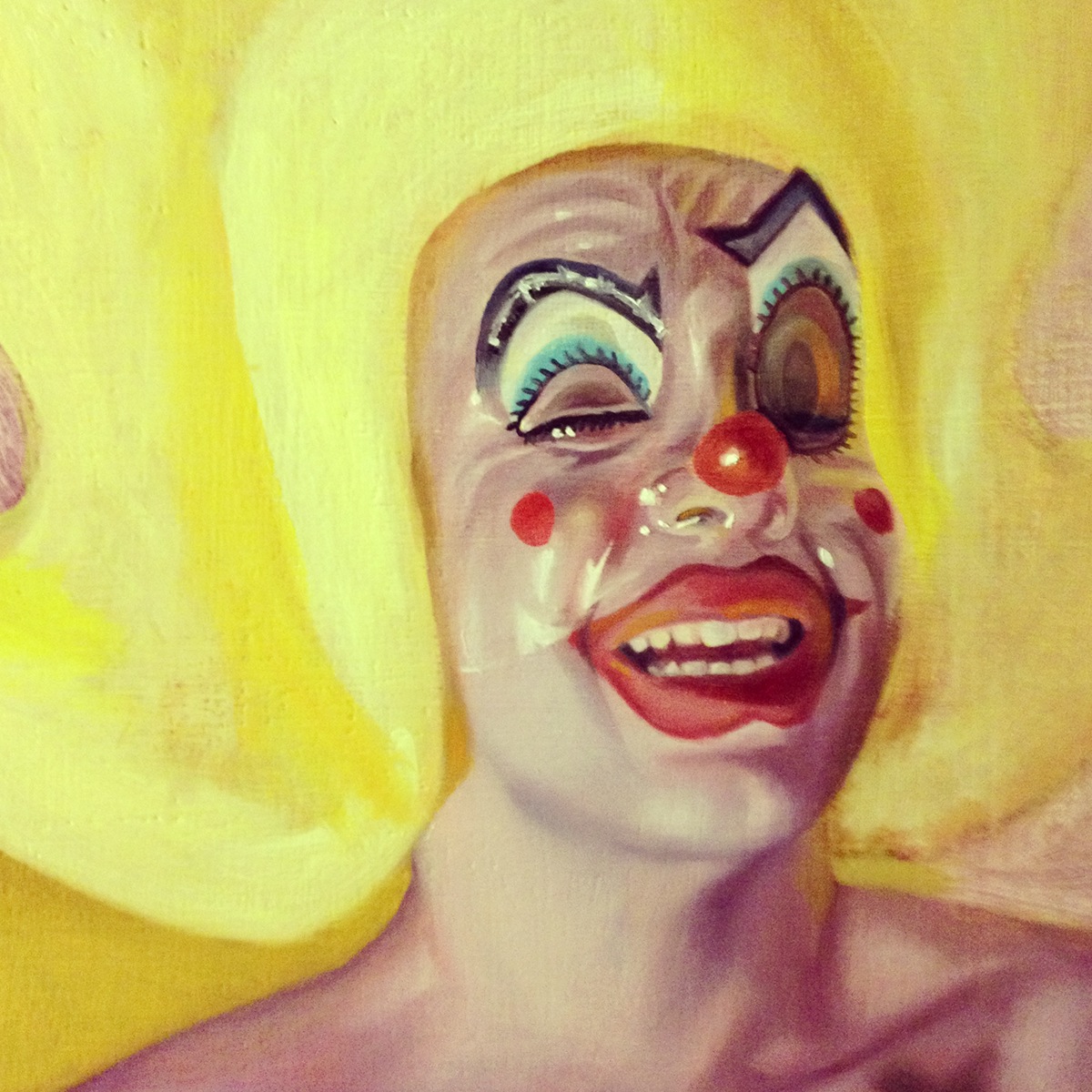 Drag queer art Brooklyn New York clown Gay clown