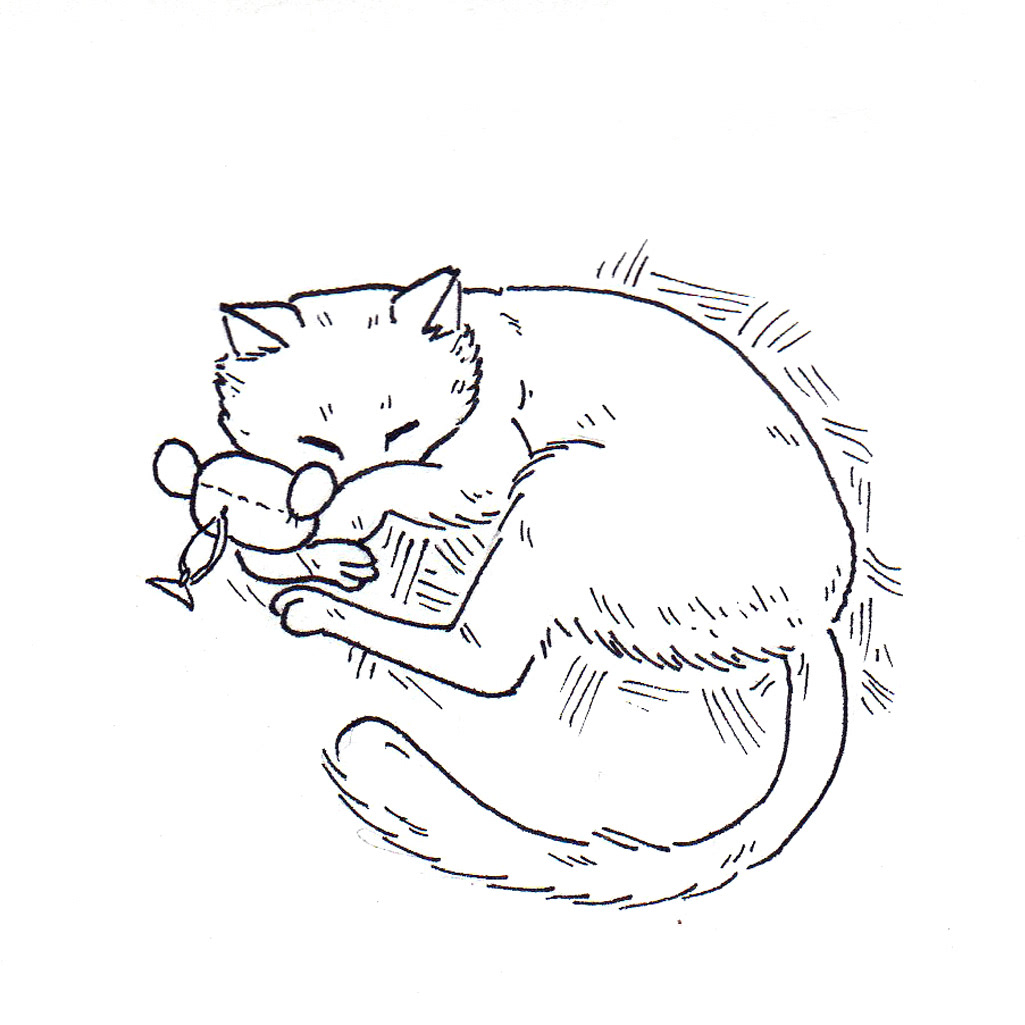 Cat cats dibujo ILLUSTRATION  ilustracion ink pets traditionalart traditionalillustration