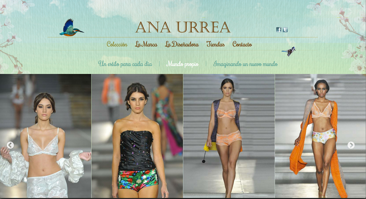 Website  femenine luxe anaurrea  ana urrea