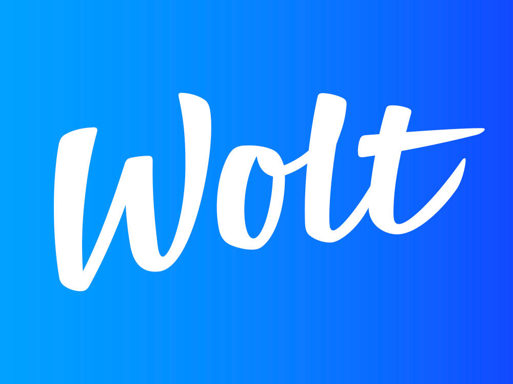 Wolt logo + process on Behance