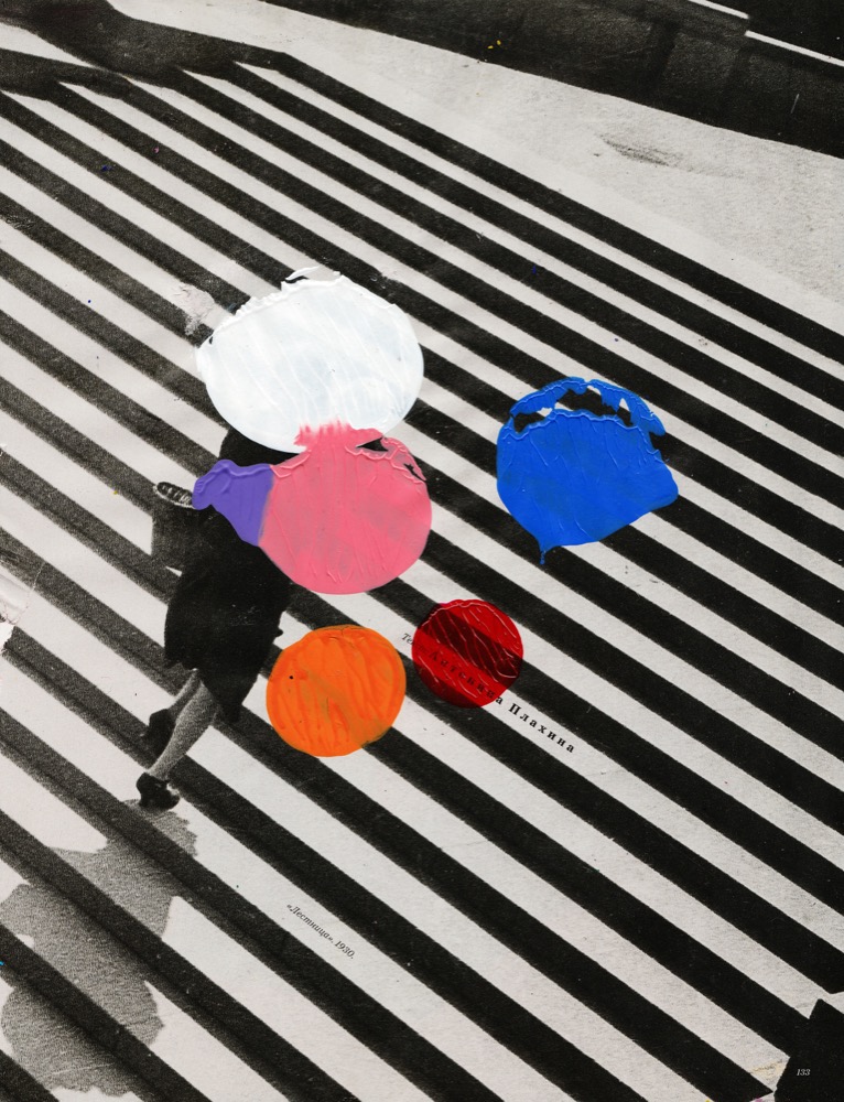 Geometric Shapes color цвет коллаж Родченко collage
