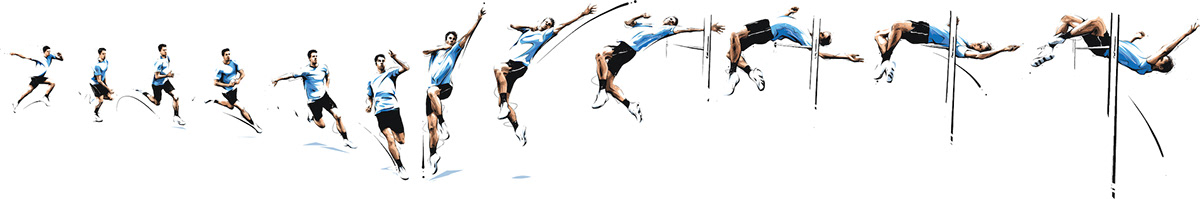 sport Olympians moves swimming high jump Triple Jump rio2016
