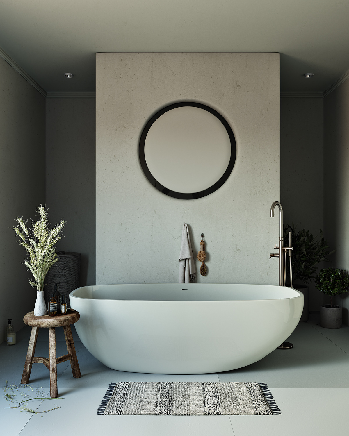 3dsmax Bath. Behance Interior photoshop vray visualization
