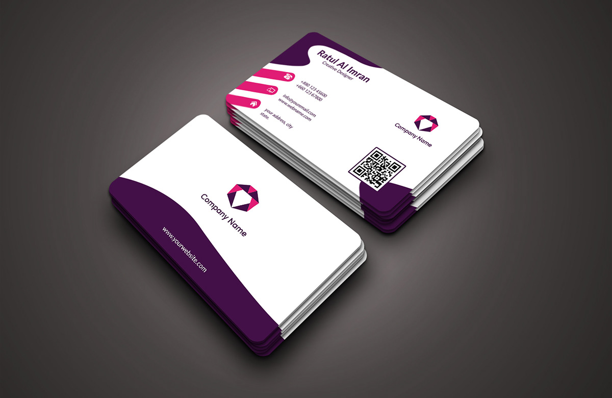 Contacts personal id visiting card business card