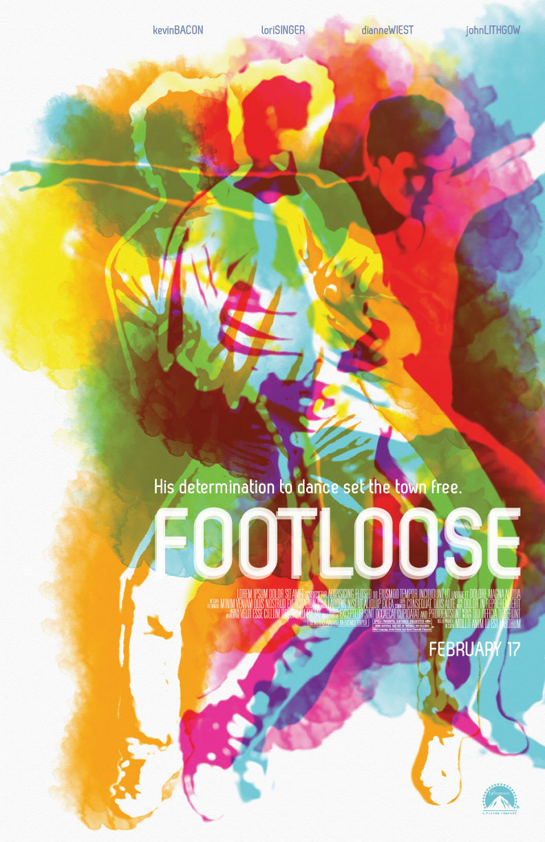 Footloose  movie  poster  Key Art