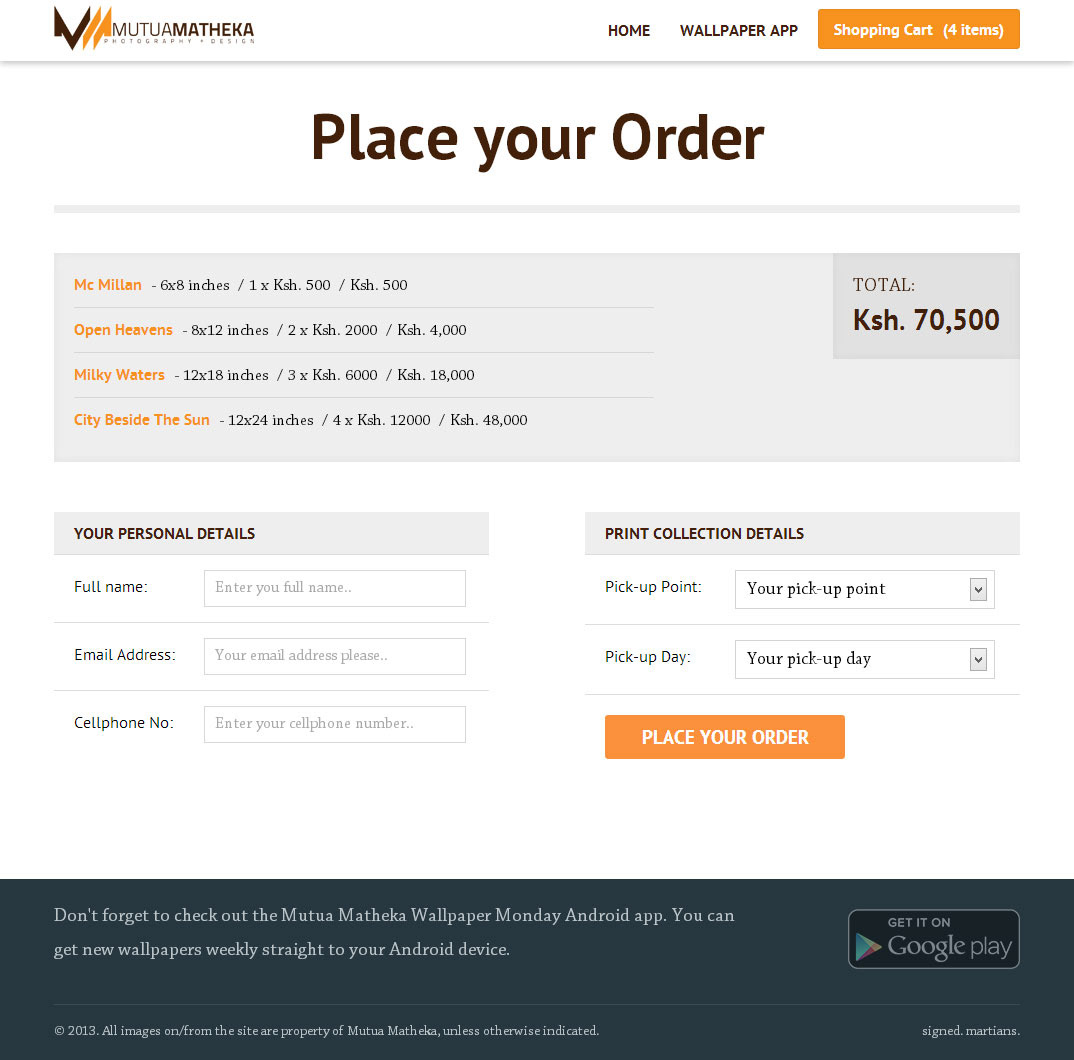 Responsive web design UI e-commerce Web Webdesign