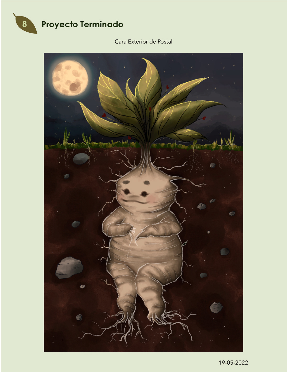 Digital Art  ILLUSTRATION  ilustracion ilustración infantil literatura magia mandragora mitology postal postales