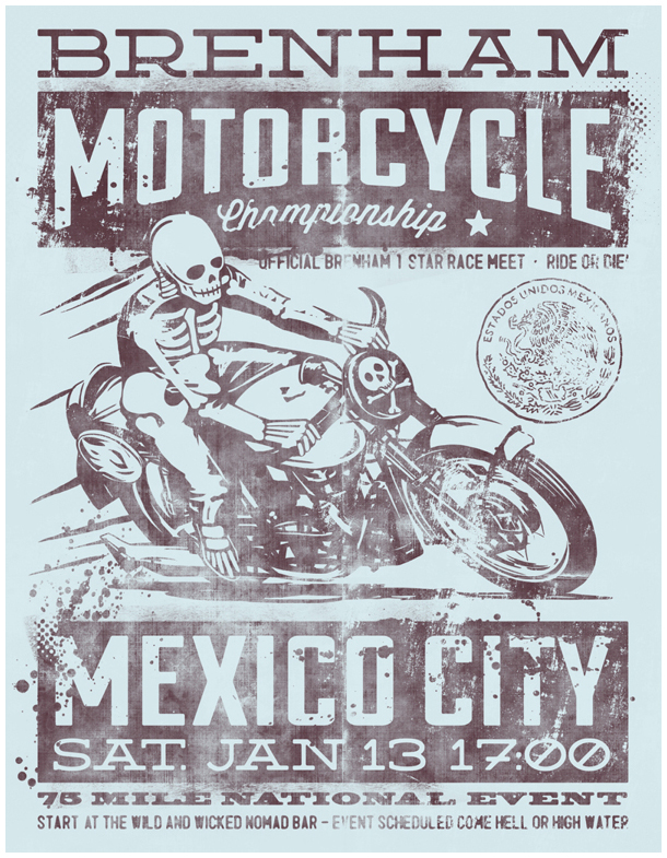 Clothing t-shirts mexico skull Muerte Hand font motorcycle cafe racer Bike brand logo garment Menswear Icon