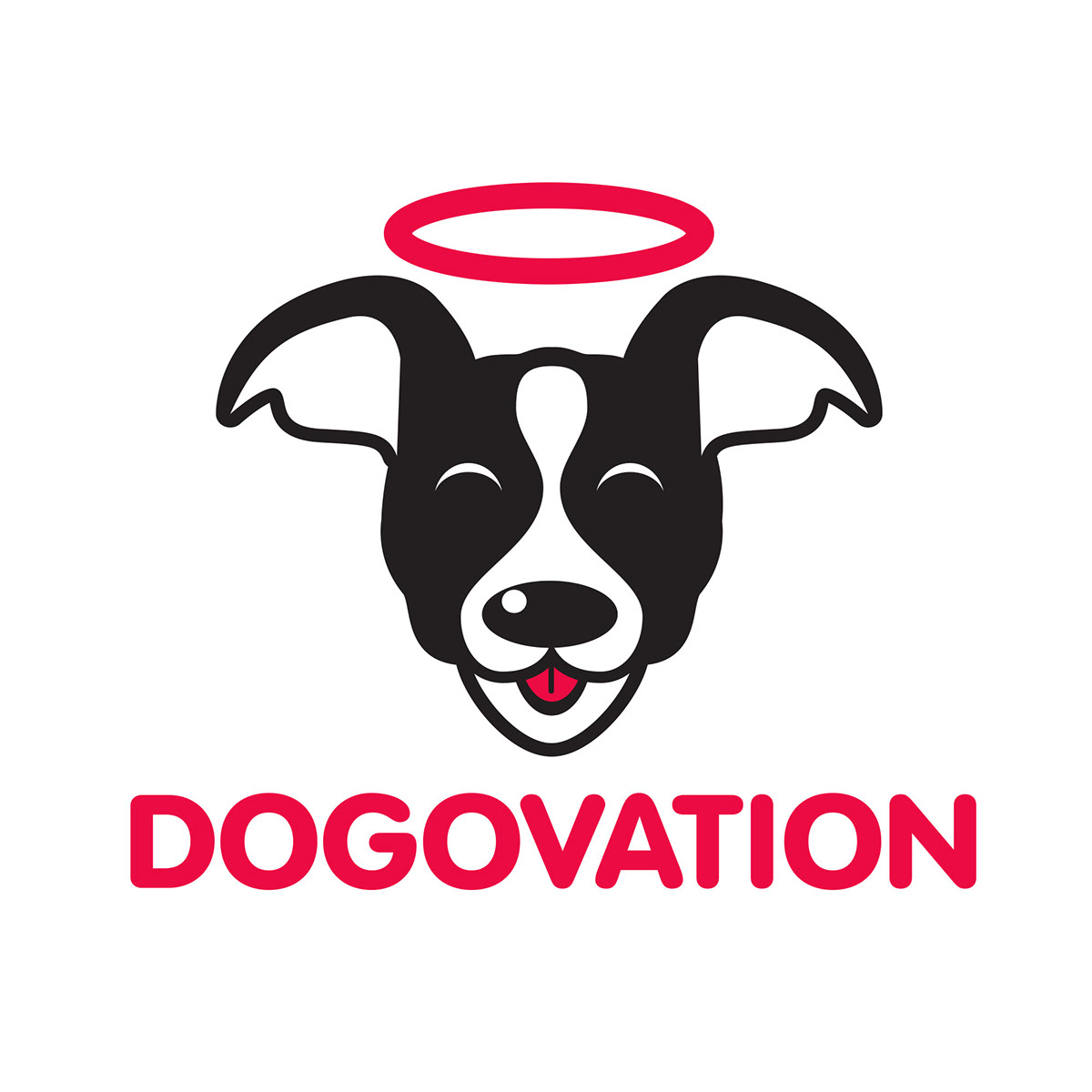 logo dog training design angel Hollingsworth SIX14 Good obedience Pet Behavior