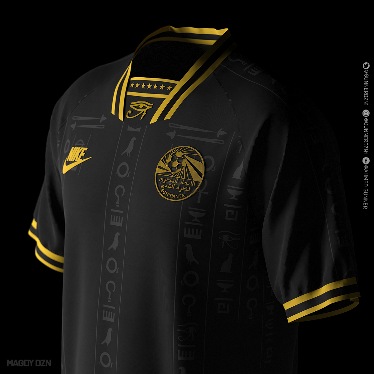 apparel egypt egyptian jersey Nike pharaoh soccer Sports Design T-Shirt Design tshirt