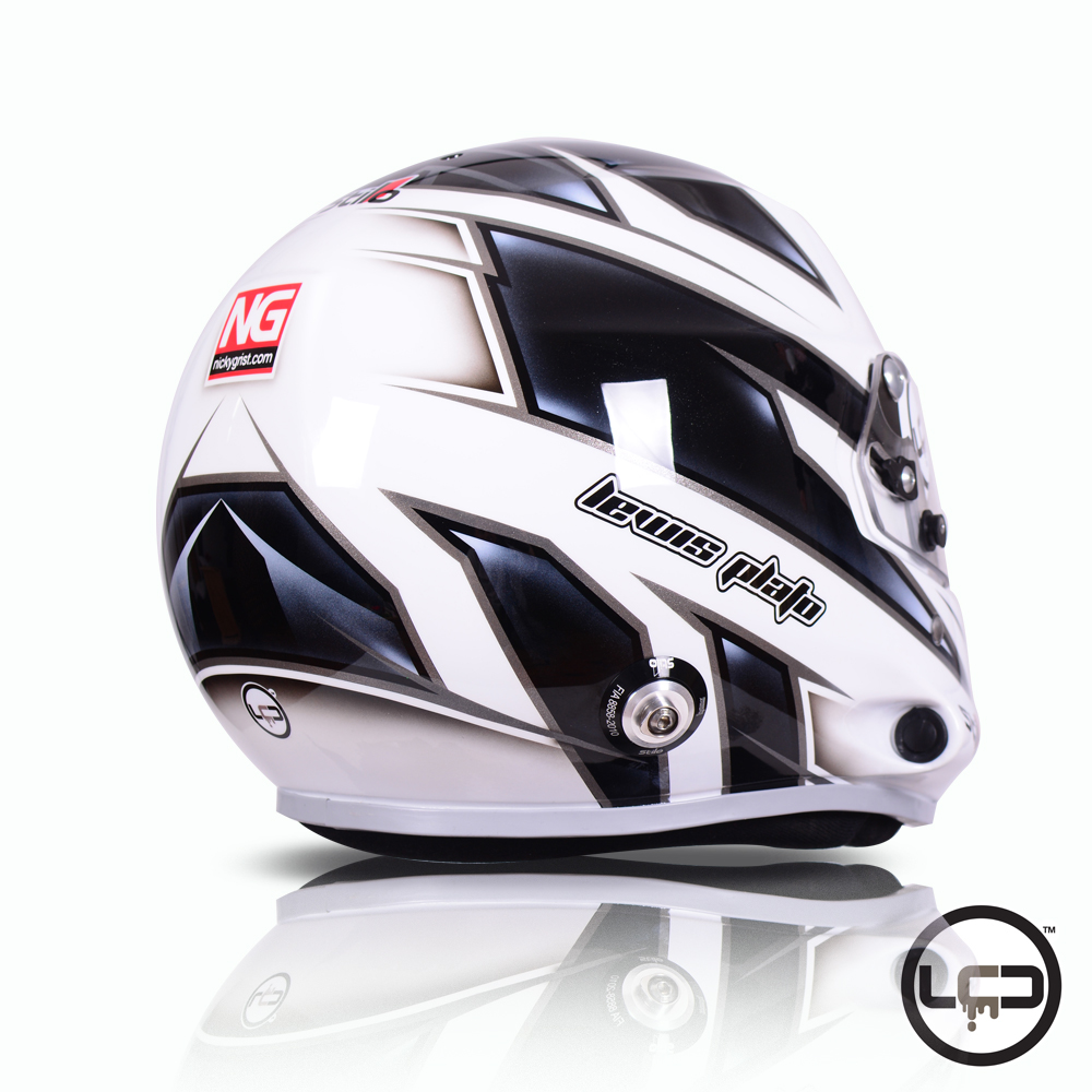 Stilo Helmets helmetpaint helmetdesign british gtcars motorsports lcd