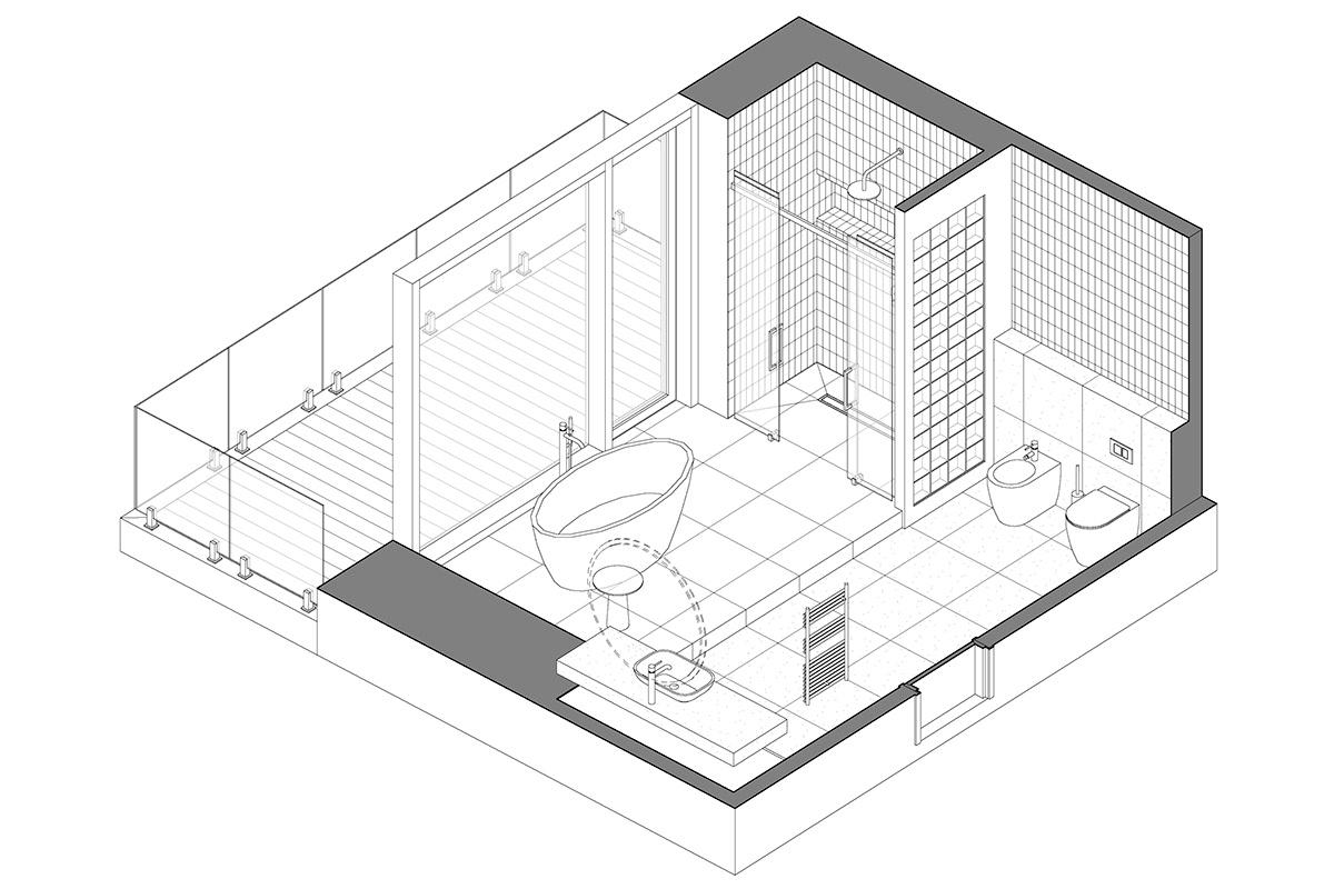 interior design  Render architecture CGI Vizualization rendering Interior bathroom corona