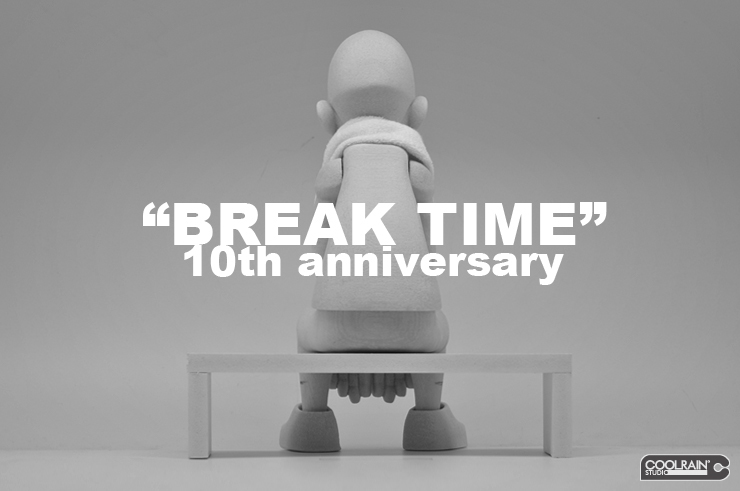 break time coolrain 10th anniversary art toy
