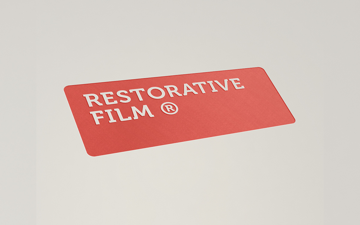 Sofia Larsén Restorative film logo Logotype Corporate Identity visual identity business card stationeries stationary Website courier museo creative concept identity