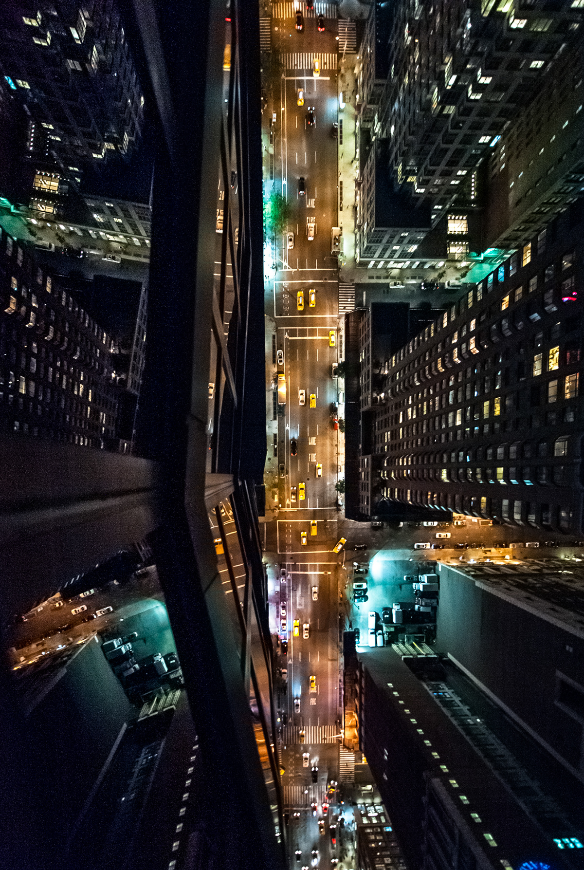 Aerial architectural architecture city creative Manhattan new york city nyc reflection Travel