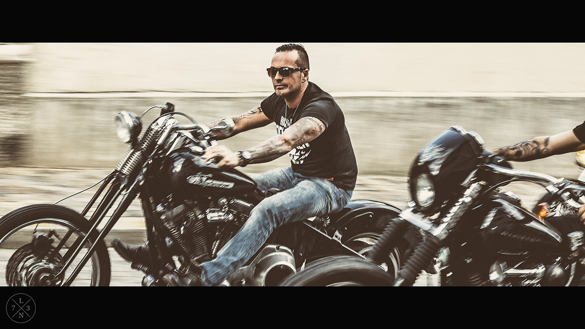 bikers motorbike Harley Davidson laurent nivalle tattoo bikes vintage horsemen triumph