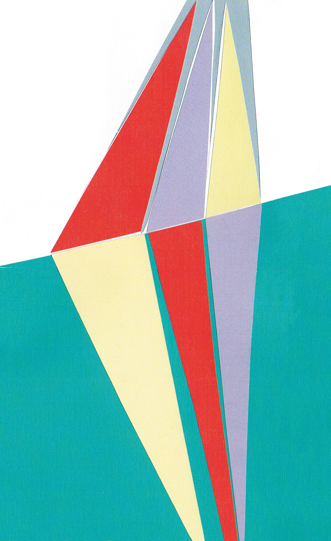 collage  abstract Triangles