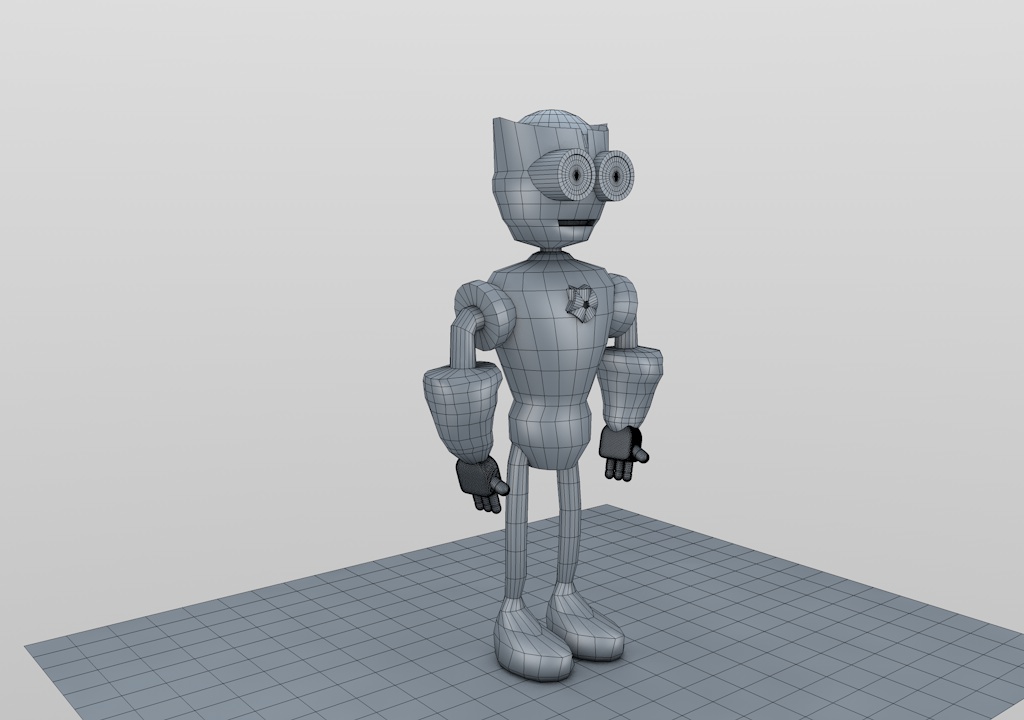 modelado 3d Diseño 3D robot cinema 3d