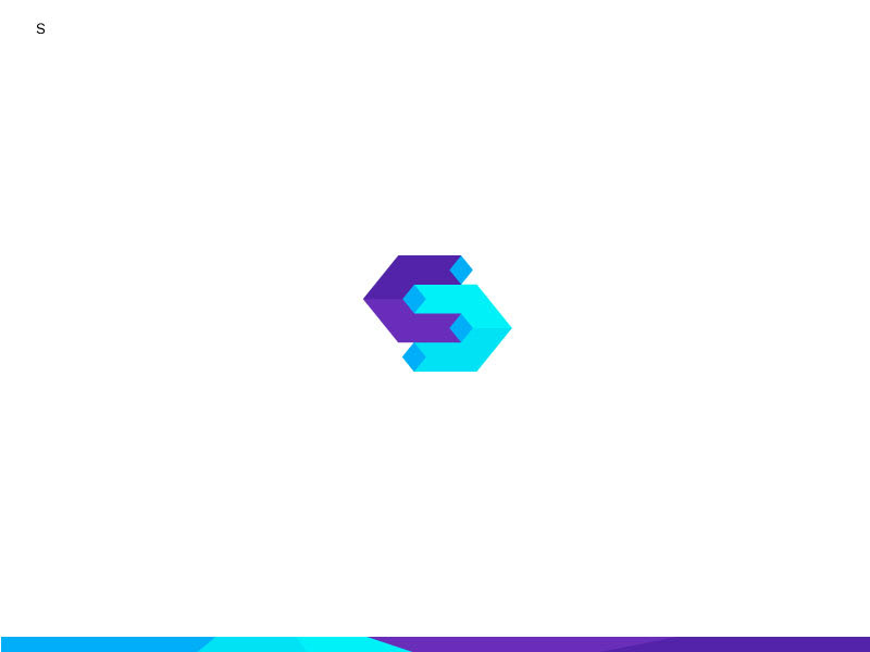 letter logo modern geometric Technology simple construction finance Logo Design logofolio