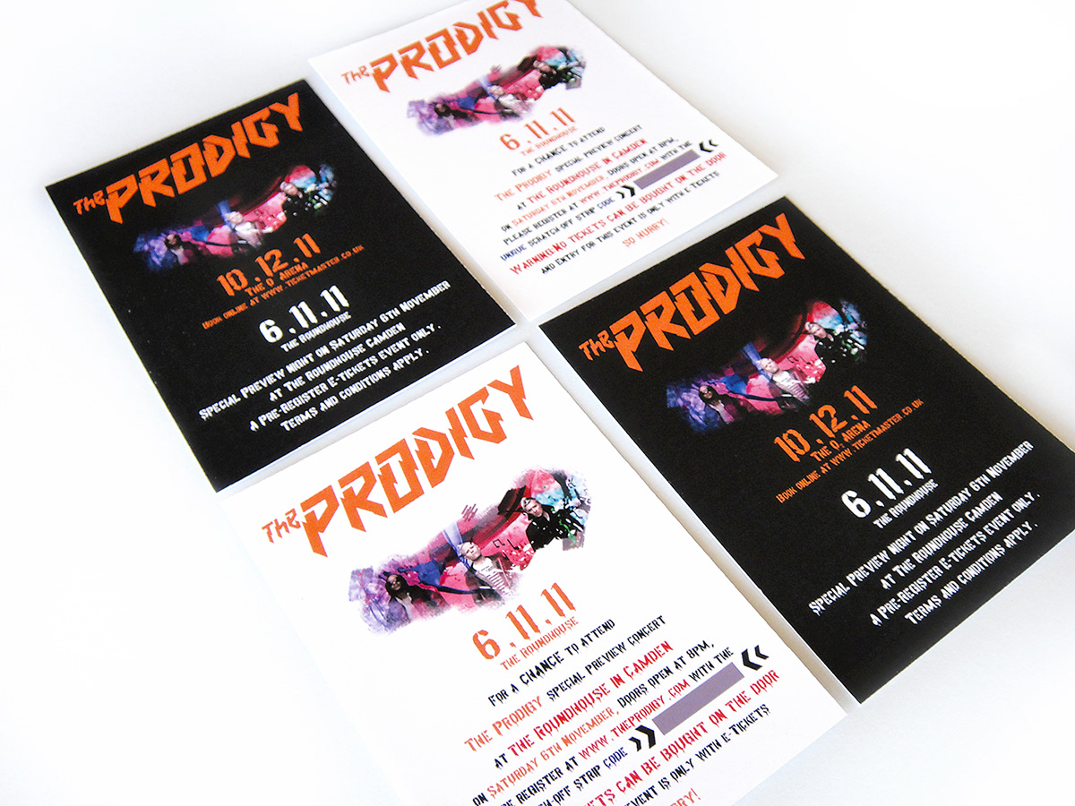 marvin martin The Prodigy event promotion posters creative