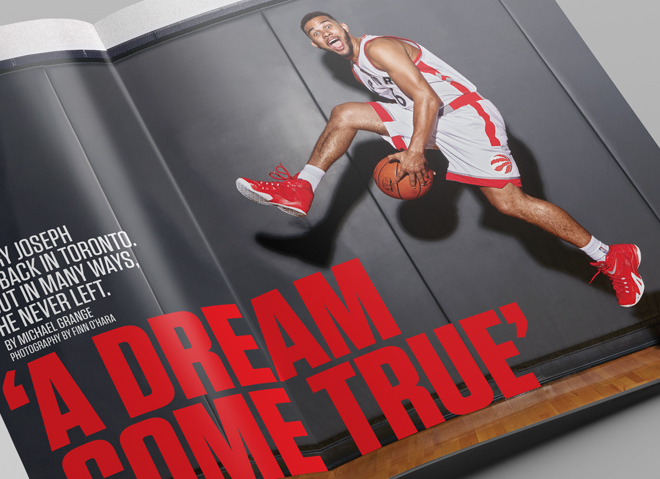 basketball magazine sports Toronto Raptors NBA