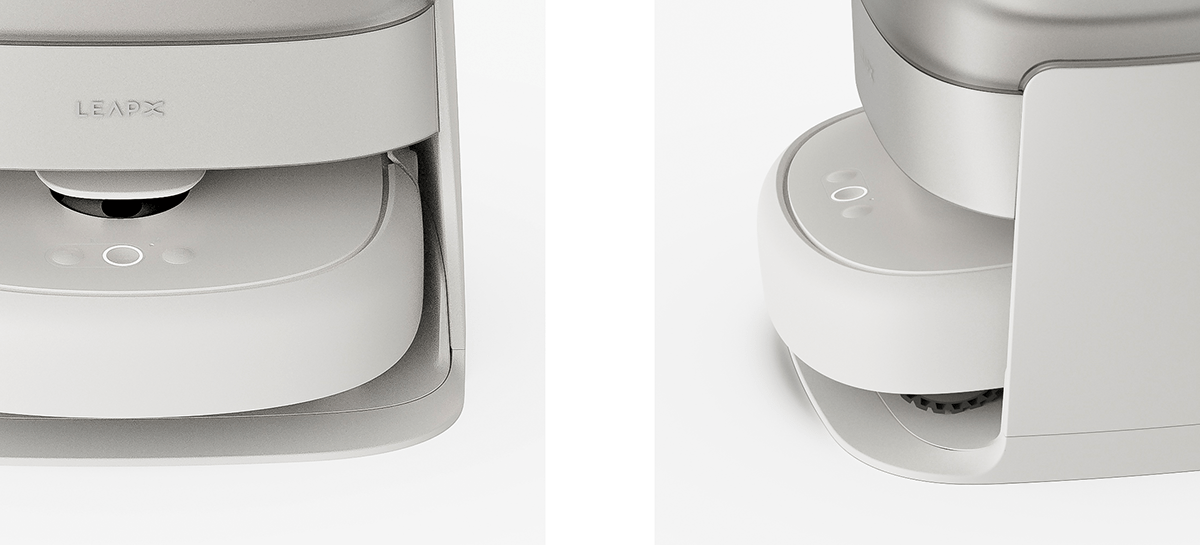 robot product design Render selfcleaning Technology cleaner concept mopping robot vacuum innovation