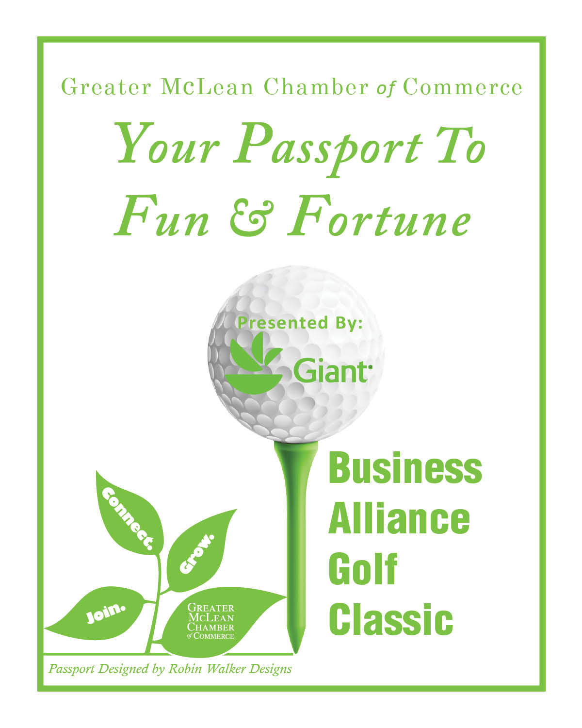 Golf program passport