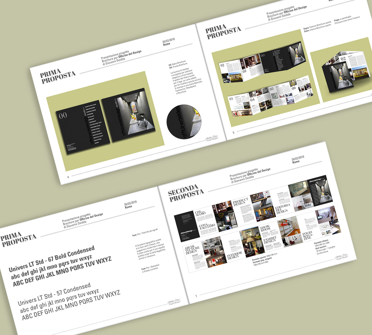 brochure Creative Brochure depliant folds Graphic Designer Layout paper