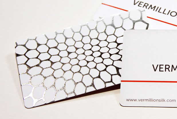 Business Cards silk coated silk laminated foil stamped spot uv printed products