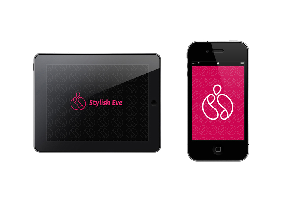 apple red gree Apfel Style Eve jewerly logo Logotype логотип stylish brand creative Logo Design pantone