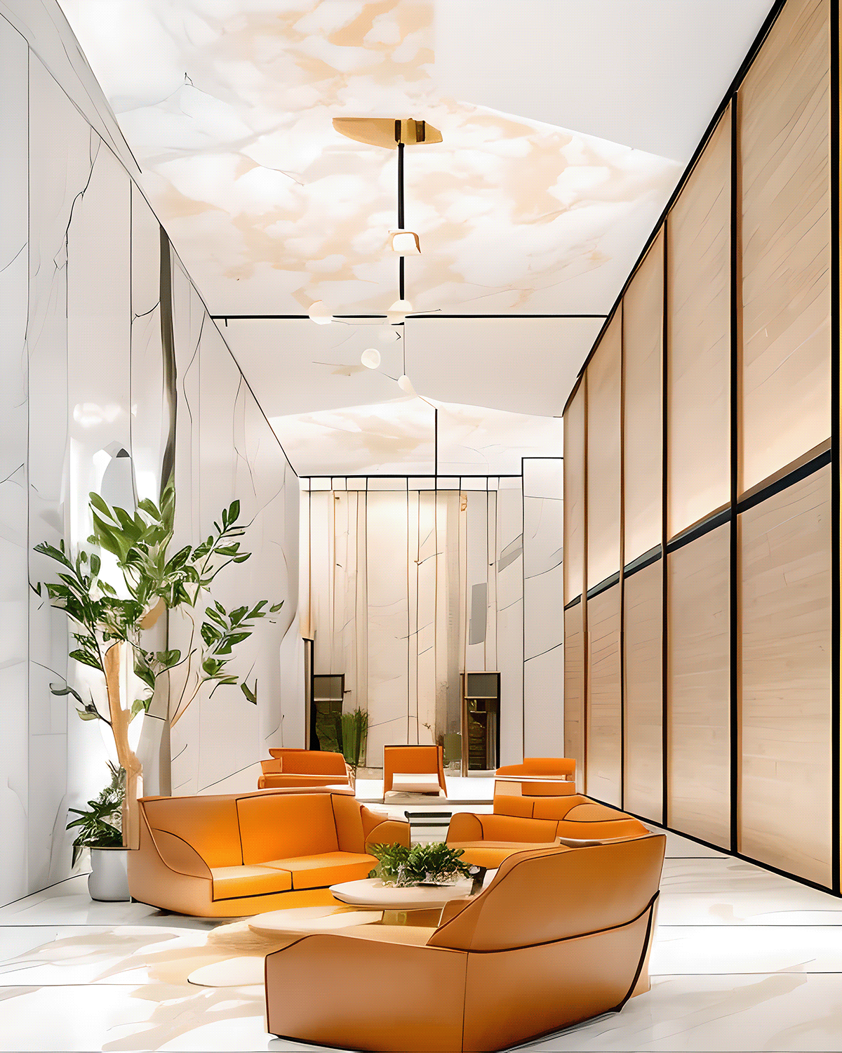 ai interior design  architecture lounge furniture concept art digital art ILLUSTRATION  conceptsapp
