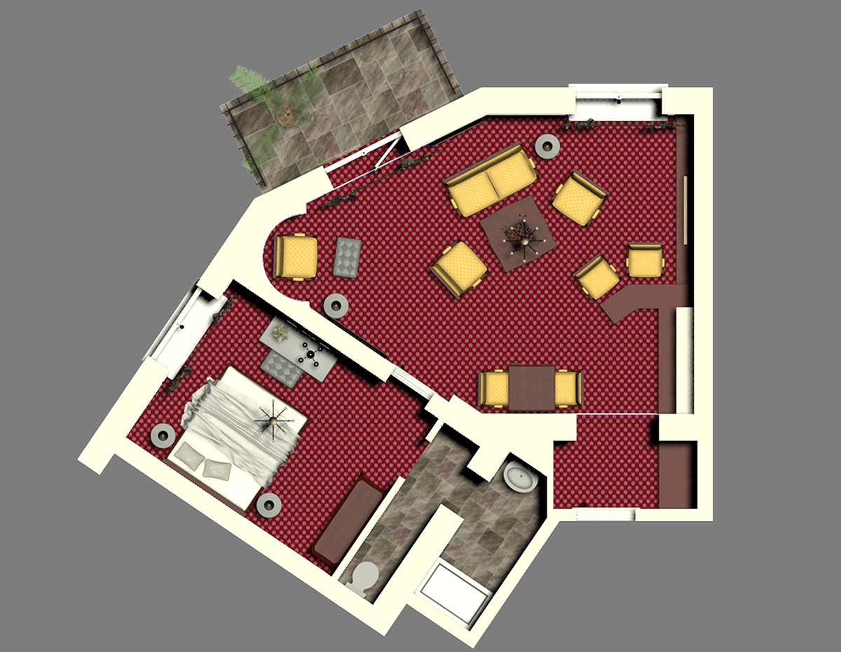 design Interior  hotel  Concept