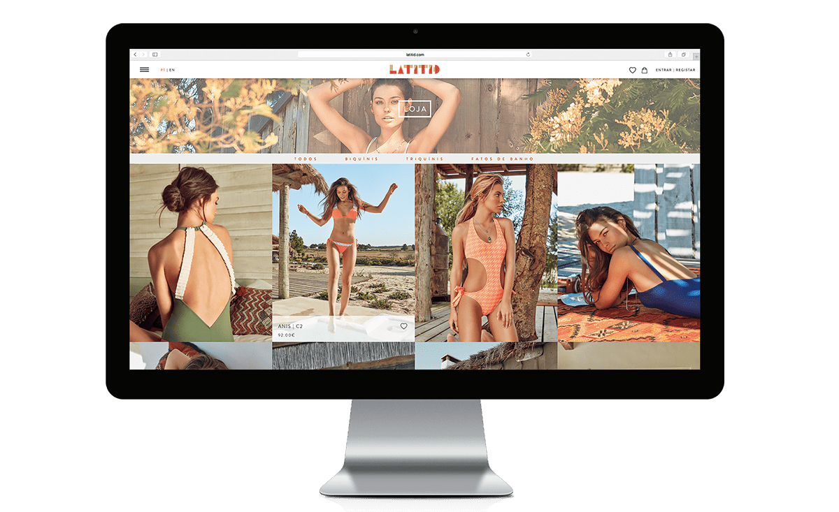 Adobe Portfolio latitid Junta Junta Digital Online shop webstore Fashion  lifestyle Web Design  design