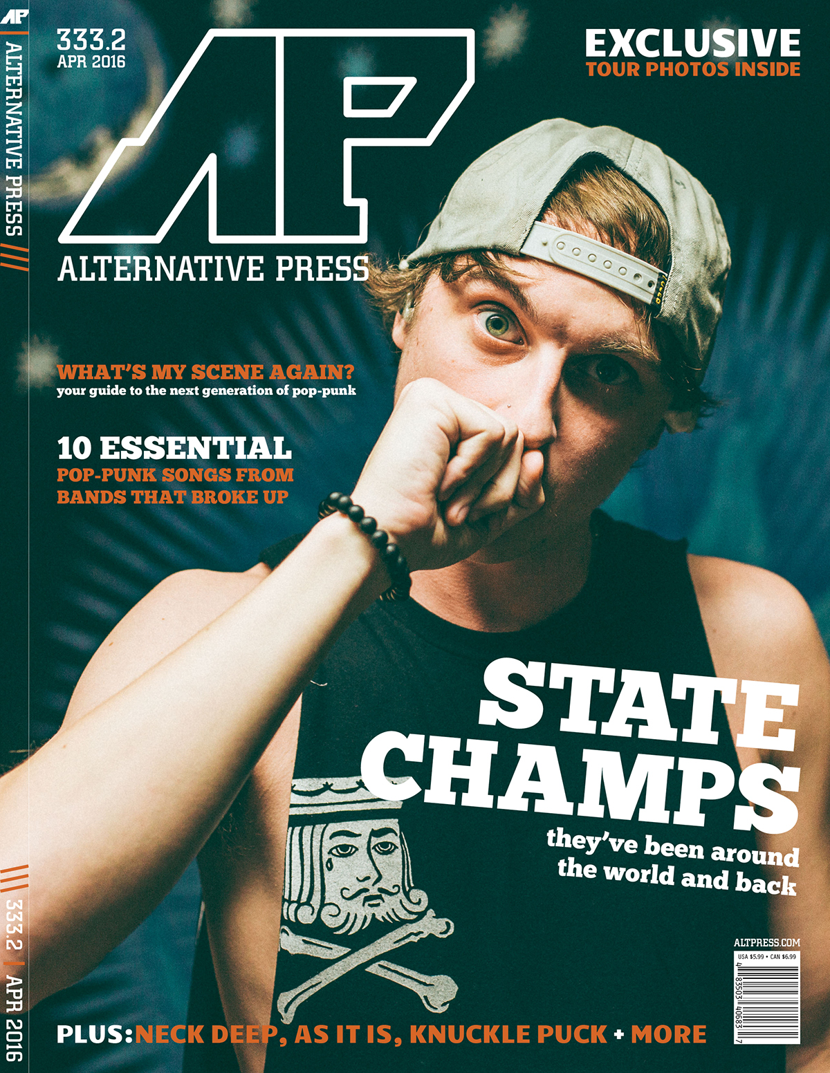 graphic design  magazine redesign AP Alternative Press