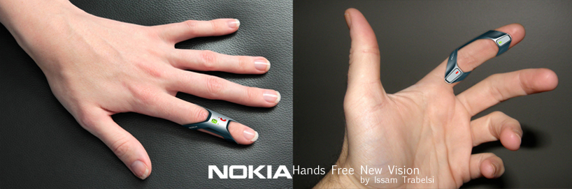 nokia fit issam trabelsi handsfree earsfree new vision concept