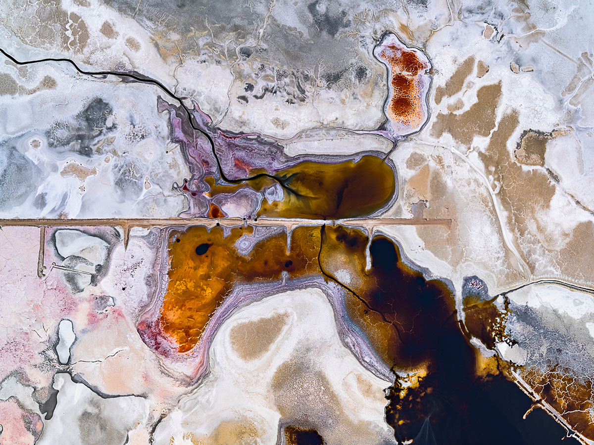 Aerial Aerial Photography drone lake Landscape minerals Mining Salt Photography 