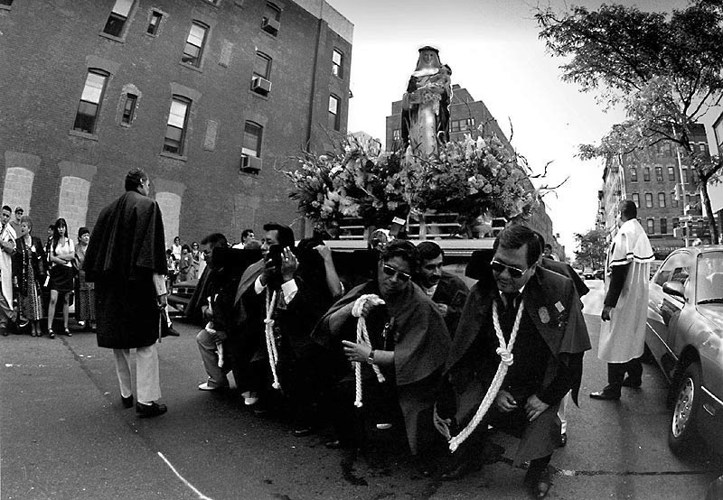 religion  processions  Virgin new york city
