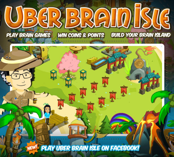 brain fitness facebook game Social game